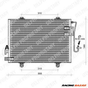 DELPHI TSP0225131 - klíma kondenzátor RENAULT