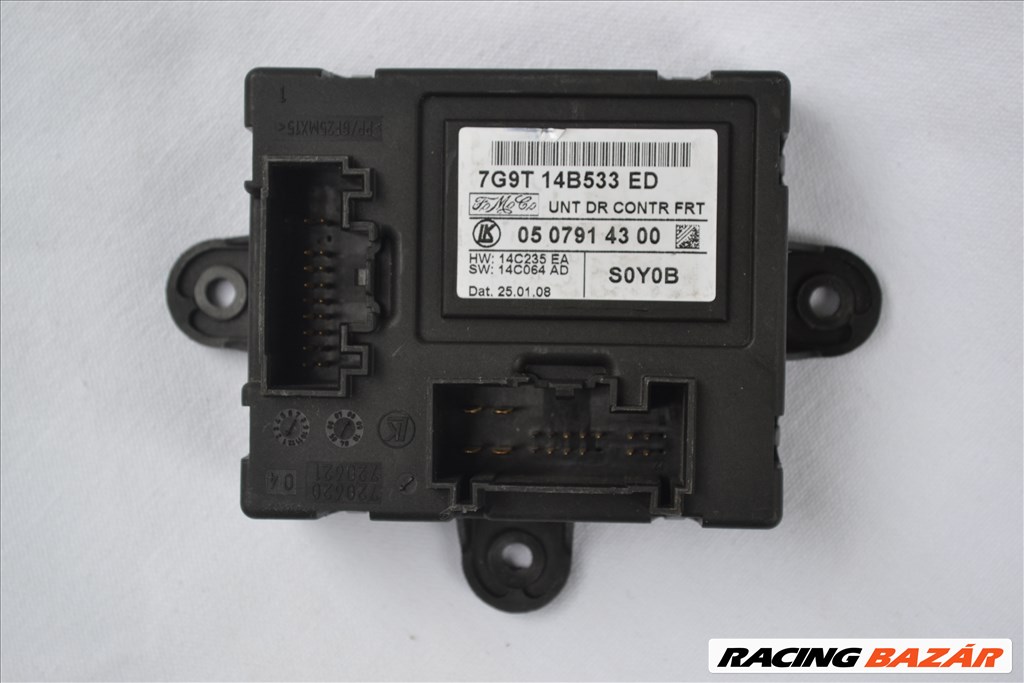 Ford Mondeo, Galaxy, C-Max, Focus, Kuga ajtóvezérlő vezérlő modul elektronika gyári 7g9t14b533ed 1. kép