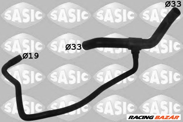 SASIC 3406218 - hűtőcső FIAT 1. kép