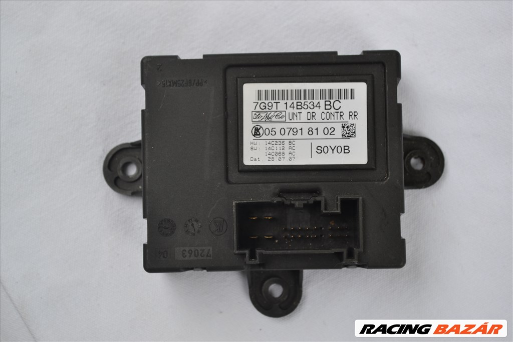 Ford Mondeo, Galaxy, C-Max, Focus, Kuga ajtóvezérlő vezérlő modul elektronika gyári 7g9t14b534bc 1. kép