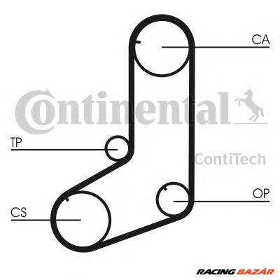 CONTINENTAL CTAM CT825 - vezérműszíj MITSUBISHI VOLVO