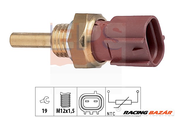 EPS 1.830.213 - hűtőfolyadék hőmérséklet érzékelő SUBARU 1. kép