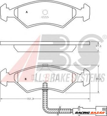 FEBI BILSTEIN 36485 - Csapágy, differenciál CHRYSLER MERCEDES-BENZ 1. kép