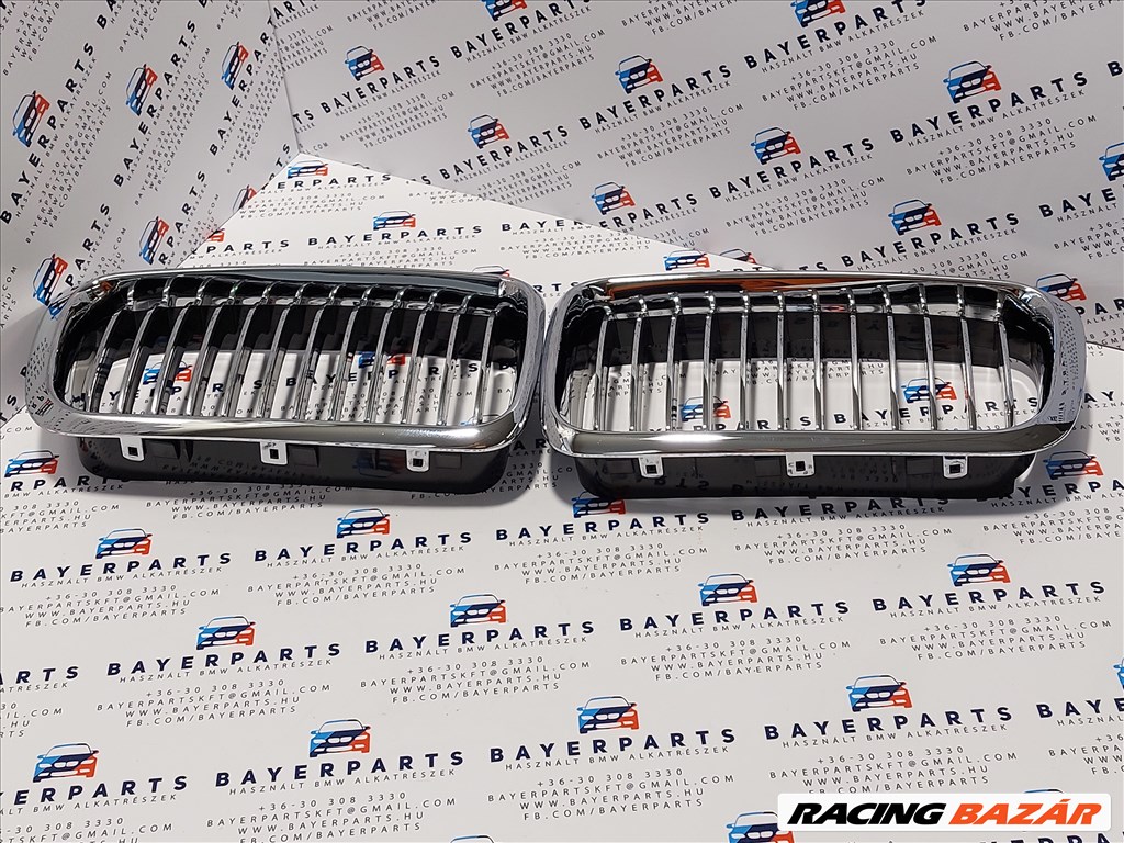 BMW E38 új króm vese hűtőrács eladó (999084)  2. kép