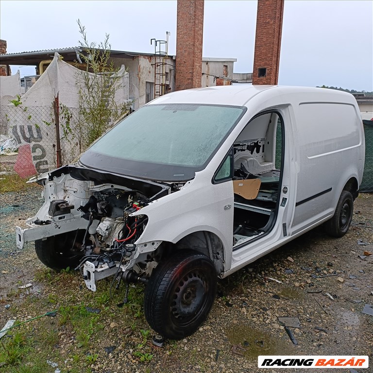 Volkswagen Caddy III 1.9Tdi(BRU016 739) bontott alkatrészei, fehér színben eladók 1. kép