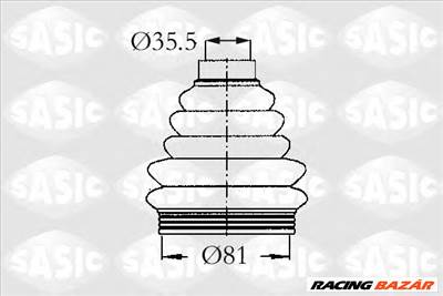 SASIC 2933203 - féltengely gumiharang készlet CITROËN FIAT PEUGEOT