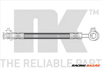 NK 853434 - fékcső HYUNDAI