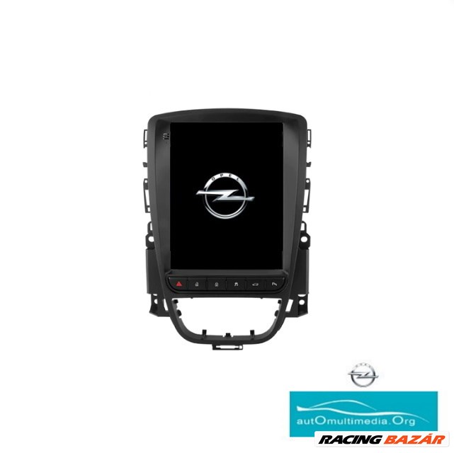 Opel J Astra Android Multimédia Tesla Style Autórádió Tolatókamerával 1. kép