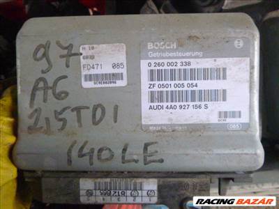 Audi A6 (C4 - 4A) 1997, 2,5 TDI AUTOMATA váltóvezérlő elektronika 4A0 927 156 S 0260002338