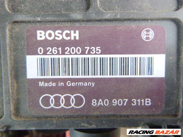 Audi 80 (B4 - 8C) 2.0 BENZIN motorvezérlő 8A0 907 311 B 0261200735 1. kép