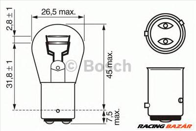 BOSCH 1 987 302 215 - féklámpa izzó ALPINA AUDI BMW CHEVROLET CITROËN FIAT FORD FORD AUSTRALIA GAZ J