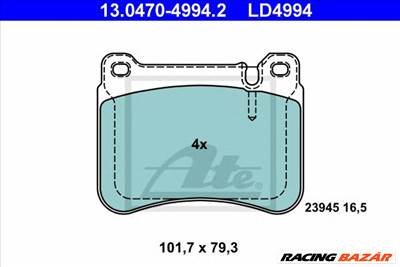 ATE 13.0470-4994.2 - fékbetét MERCEDES-BENZ