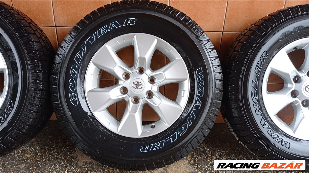 TOYOTA LANDCRUISER 17" ALUFELNI 6X139,7 TÉLI 245/75R17 GUMIVAL OLCSÓN!!!! 4. kép