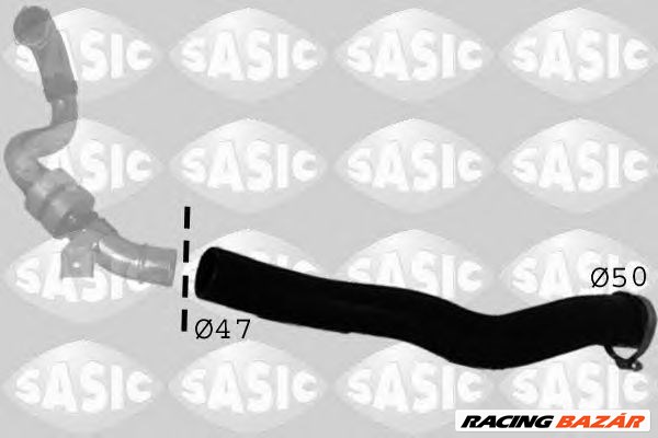 SASIC 3334012 - Töltőlevegő cső DACIA RENAULT 1. kép