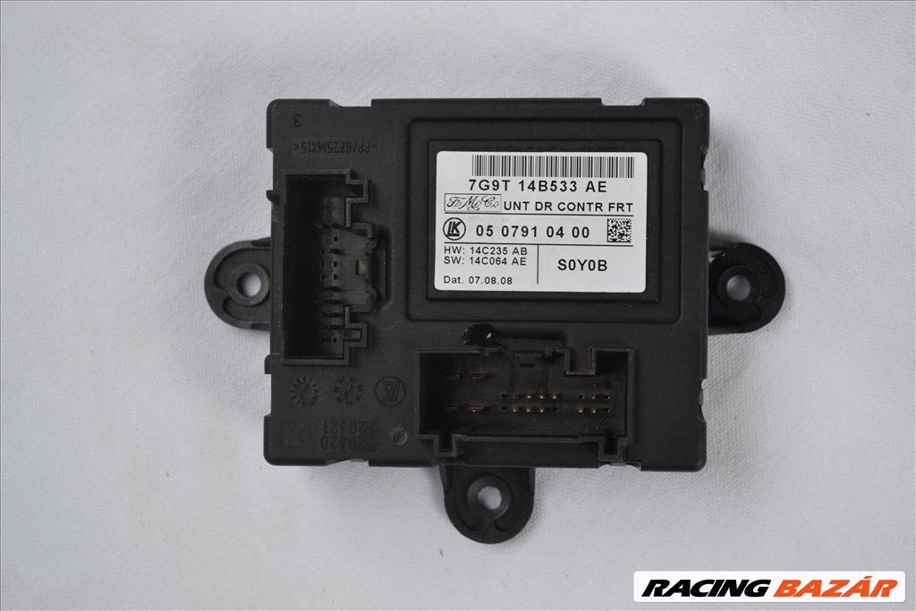 Ford Mondeo, Galaxy, Focus, C-Max, Kuga ajtóvezérlő vezérlő modul elektronika gyári 7g9t14b533ae 1. kép