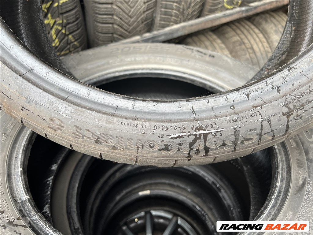 Continental SportContact 6 235/35 R19 6mm-es nyárigumi pár ( 2 darab ) eladó 2. kép