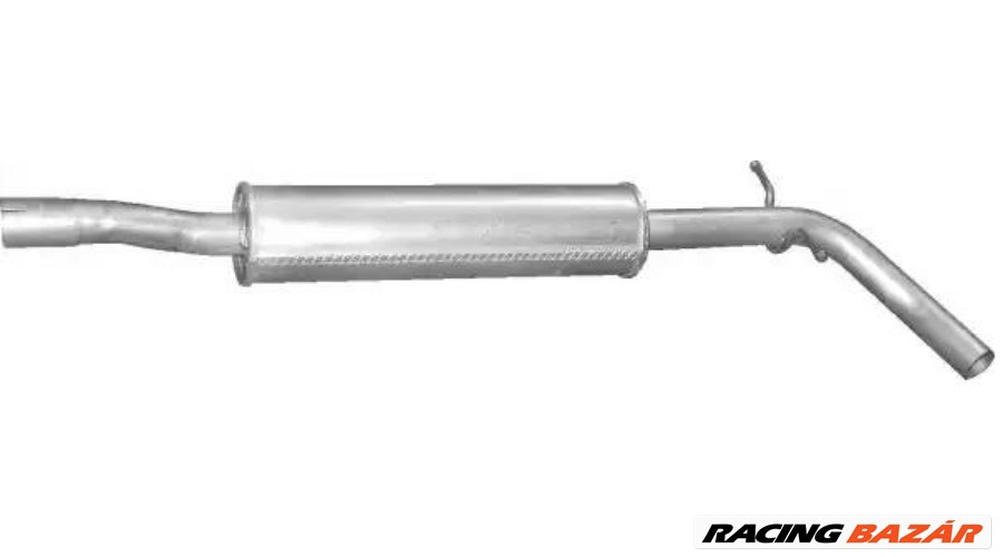 Polmo 24.64 középsõ kipufogódob - Skoda Roomster 1.6i 16V 05/06-03/10 2. kép