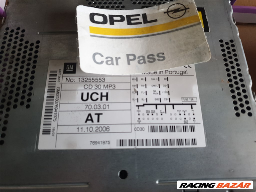 Opel CD30 Mp3 fejegység eladó 2db 3. kép