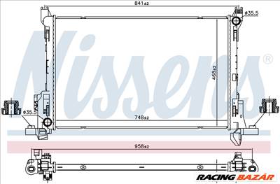 NISSENS 630793 Hűtőradiátor
