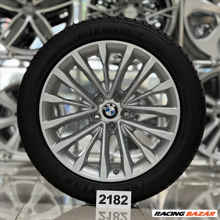 BMW 18 gyári alufelni felni, 5x112, 245/45 téli gumi, G30 G31 (2182) 1. kép
