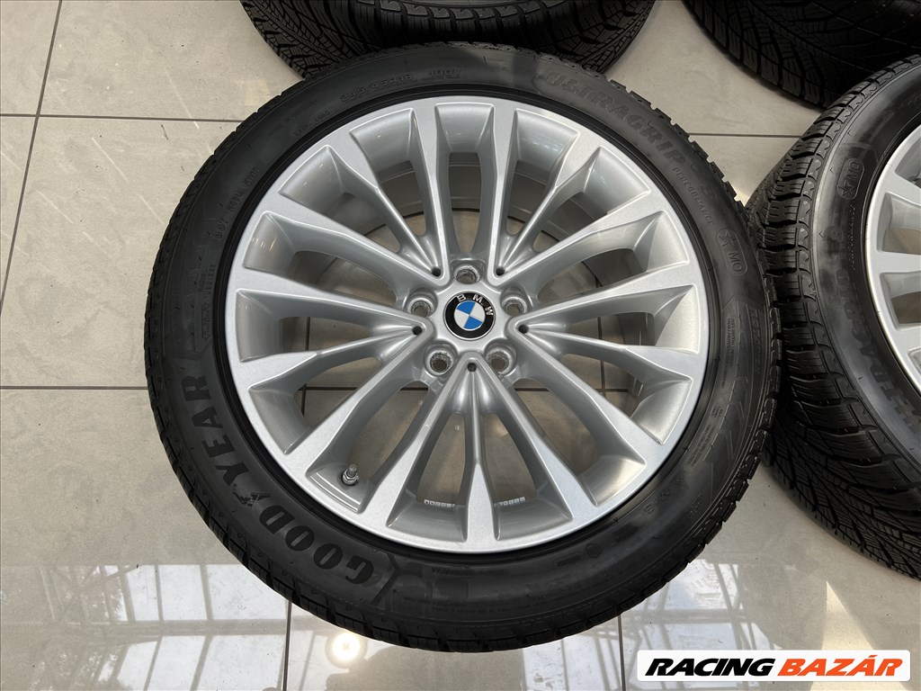 BMW 18 gyári alufelni felni, 5x112, 245/45 téli gumi, G30 G31 (2182) 5. kép
