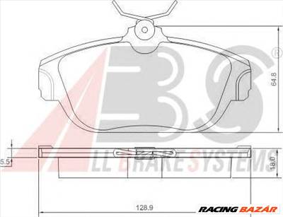 FEBI BILSTEIN 36710 - törlőrudazat FORD SEAT VW