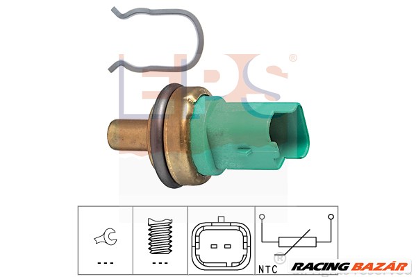 EPS 1.830.292 - hűtőfolyadék hőmérséklet érzékelő CITROËN DS FIAT FORD JAGUAR LANCIA LAND ROVER MAZD 1. kép