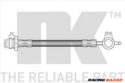 NK 853639 - fékcső ISUZU OPEL VAUXHALL