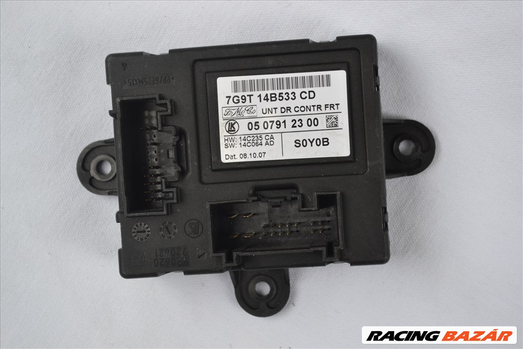 Ford Mondeo, Galaxy, C-Max, Focus, Kuga ajtóvezérlő vezérlő modul elektronika gyári 7g9t14b533cd 1. kép