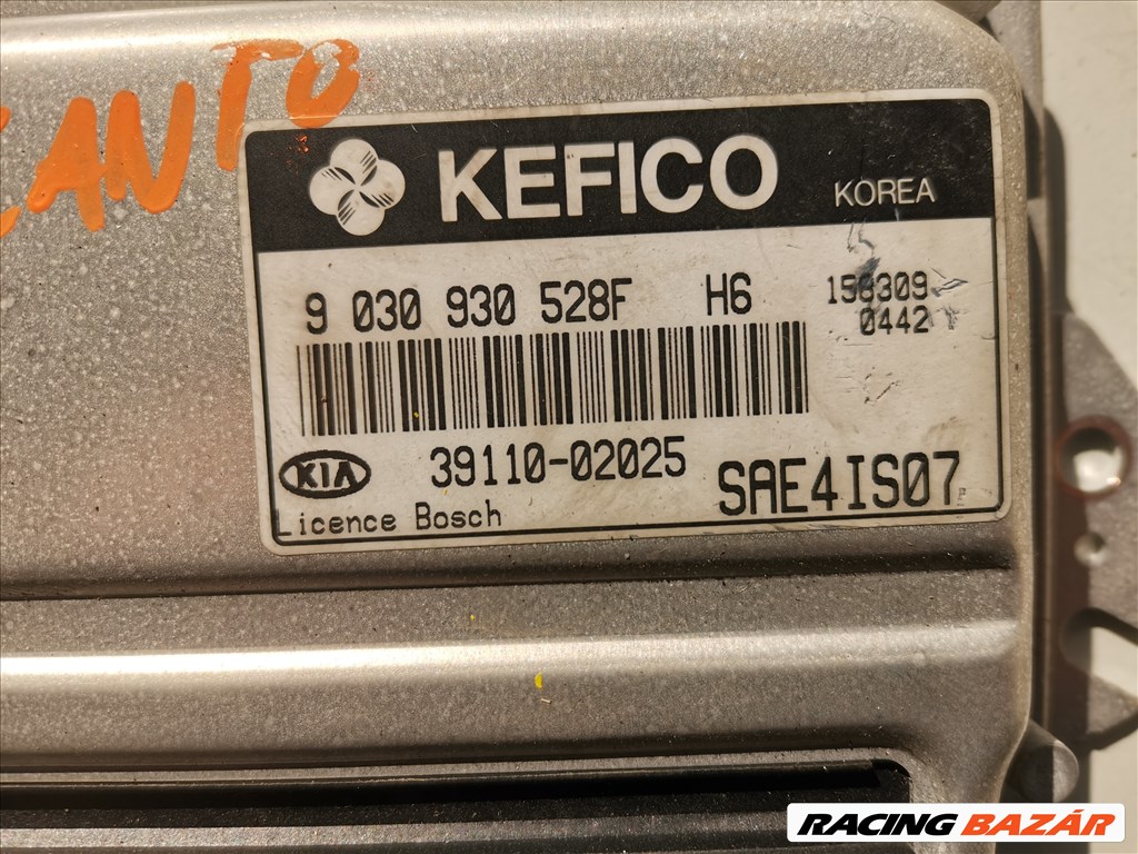 Kia Picanto (SA) 1.0 motorvezérlő elektronika  3911002025 9030930528f 2. kép