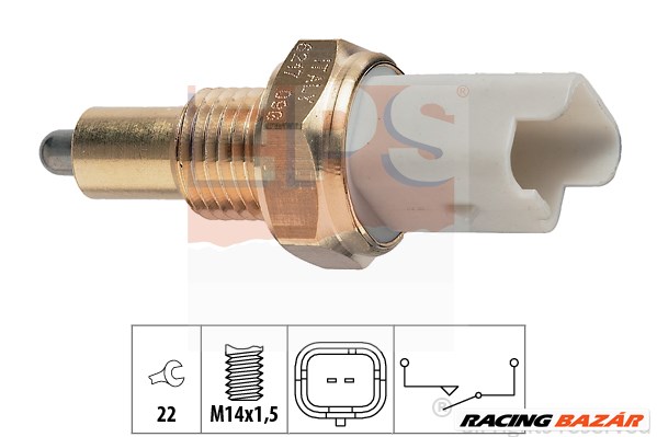 EPS 1.860.217 - tolatólámpa kapcsoló CITROËN DS FIAT LANCIA NISSAN OPEL PEUGEOT TOYOTA VAUXHALL 1. kép