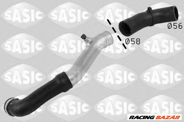 SASIC 3356024 - Töltőlevegő cső BMW 1. kép