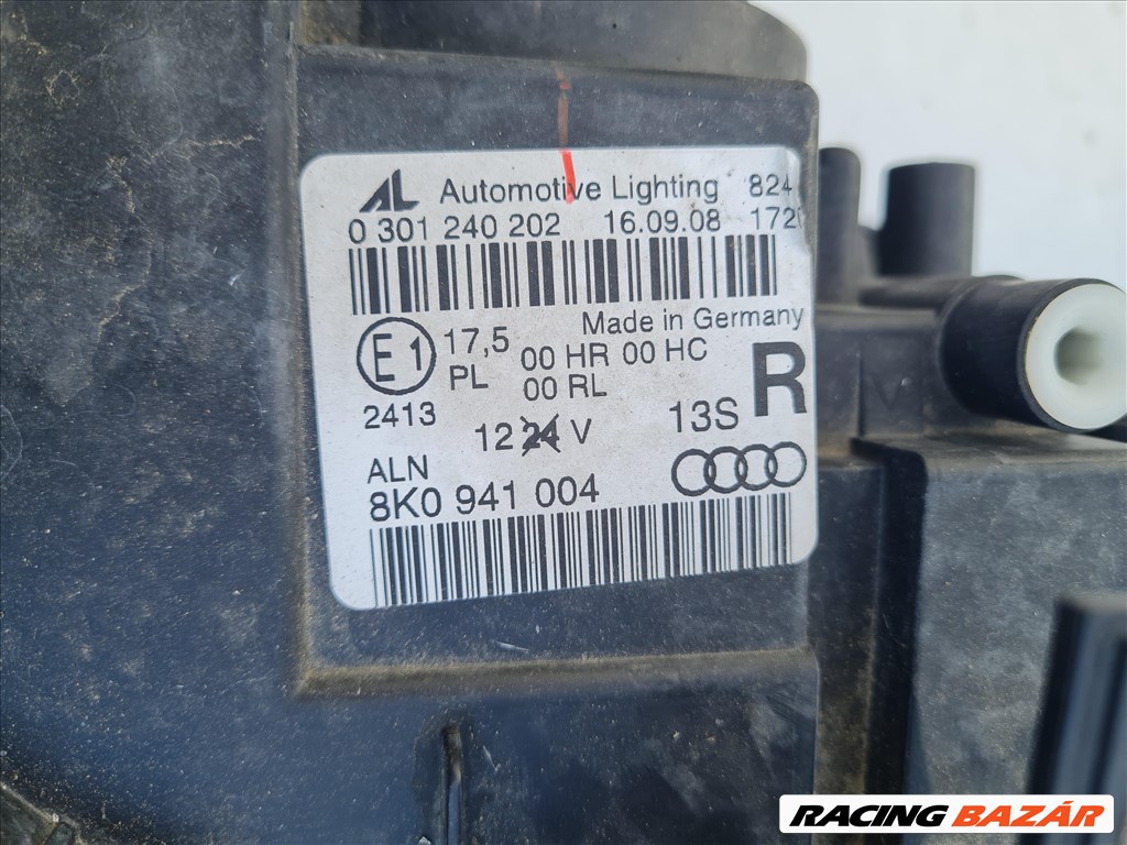 Audi A4 B8 8K gyári halogén fényszóró lámpa 8k0941004 3. kép