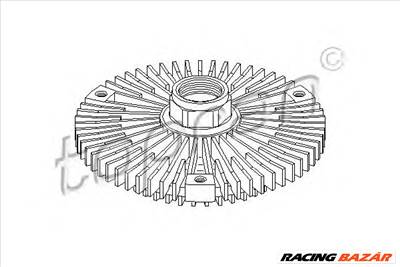 TOPRAN 401 187 - hűtőventillátor viszkokuplung MERCEDES-BENZ