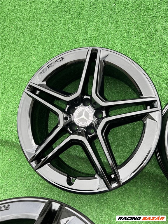 R19 5x112 Original Mercedes AMG 8J ET38 - A253 401 5300 - Black Mirror / 8x19 gyári felnik 4. kép