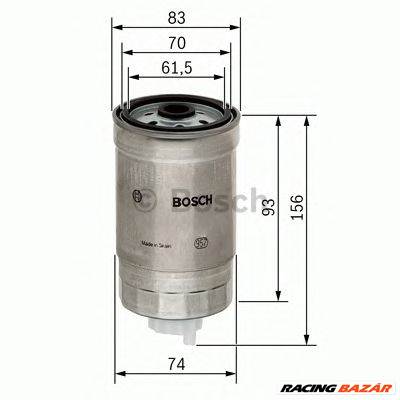 BOSCH 1 457 434 106 - Üzemanyagszűrő ALFA ROMEO AUDI AUSTIN CITROËN DEUTZ-FAHR FENDT FIAT FORD GAZ H