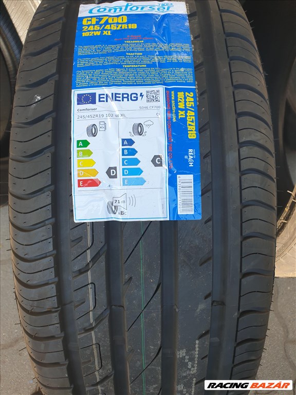  245/4519" új Comforser nyári gumi gumi 1. kép