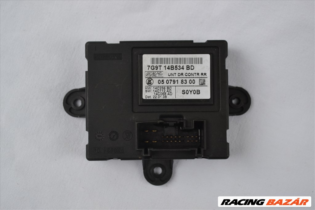 Ford Mondeo, Galaxy, C-Max, Focus, Kuga  ajtóvezérlő vezérlő modul elektronika gyári 7g9t14b534bd 1. kép