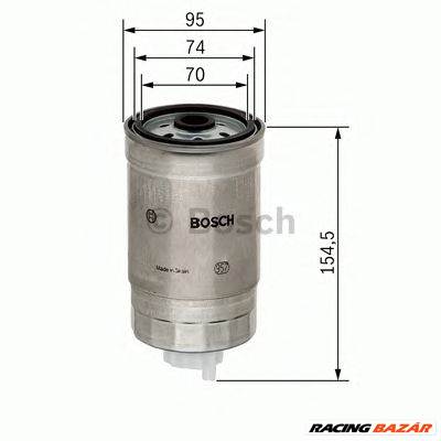 BOSCH 1 457 434 451 - Üzemanyagszűrő NISSAN