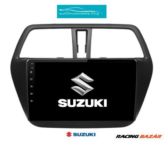 Suzuki SX4 S-Cross Multimédia Android 11 GPS Autórádió Tolatókamerával 1. kép