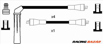 NGK 8200 - gyújtókábel szett SAAB