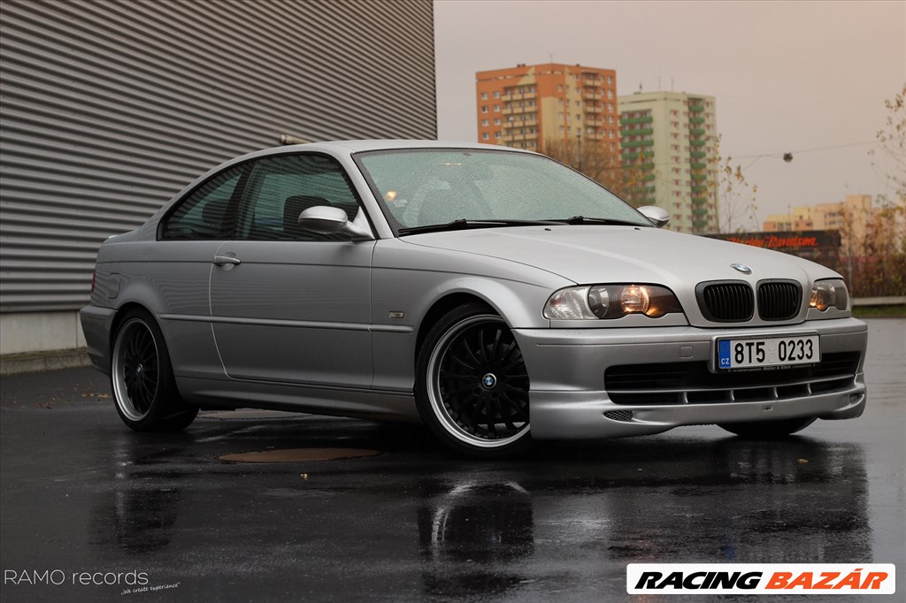 BMW E46 coupe, cabrio első lökhárító toldat  1. kép