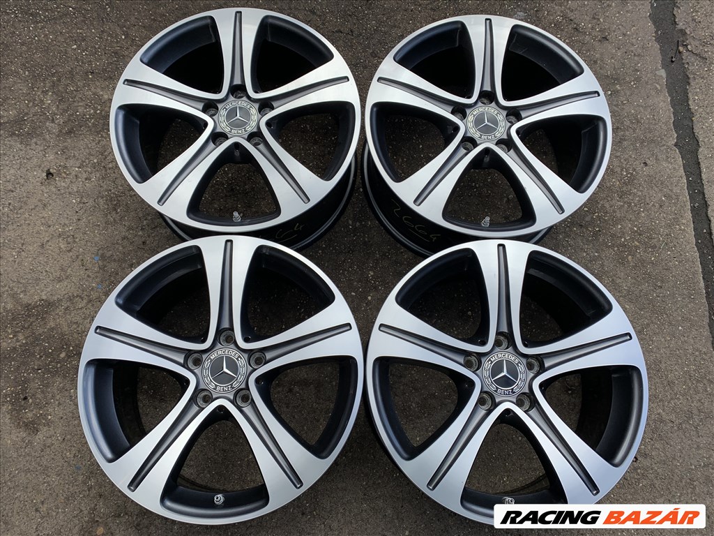 4db gyári 17" Mercedes-Benz E213 alufelni. (2664) 1. kép