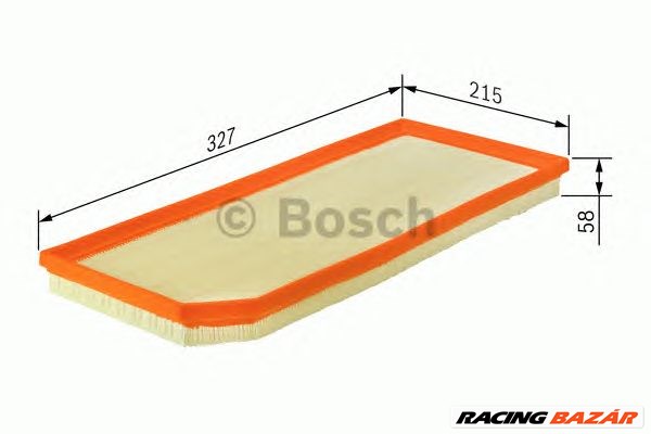 BOSCH 1 457 433 587 - légszűrő VOLVO VW 1. kép