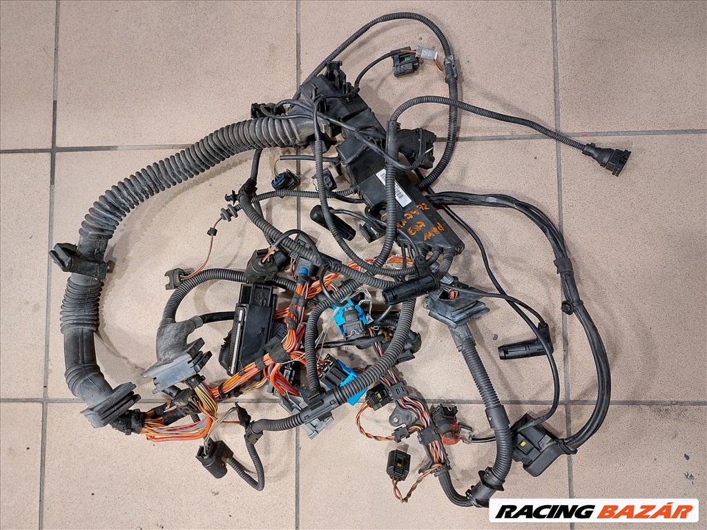 BMW E87 E90 118d 120d 318d 320d M47 motortér köteg kábelköteg kábelkorbács kábel korbács (117472)  7796828 1. kép