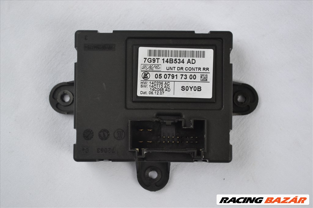 Ford Mondeo ajtóvezérlő vezérlő modul elektronika gyári 7g9t14b534ad 1. kép