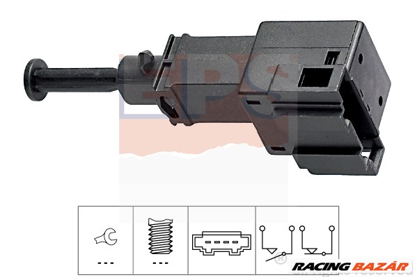 EPS 1.810.151 - Féklámpa kapcsoló AUDI PORSCHE SEAT SKODA VW 1. kép