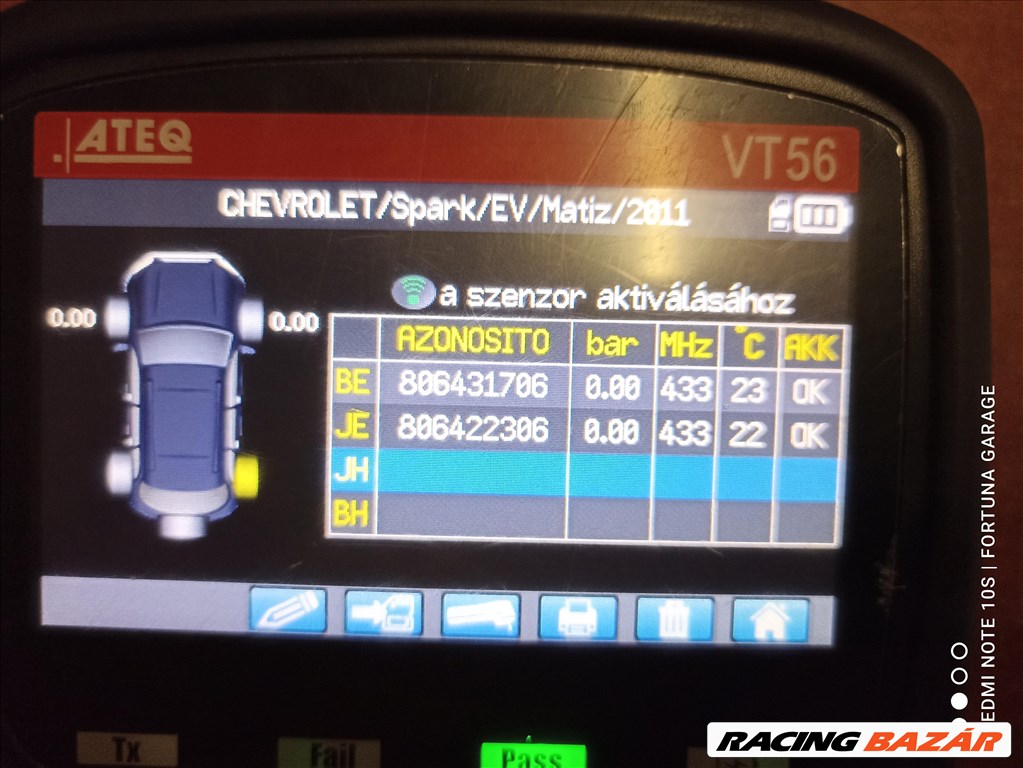 Chevrolet használt TPMS szenzorok 5. kép