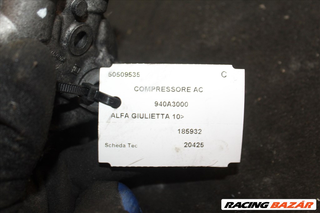 Alfa Romeo Giutta 1.6JTD Klímakompresszor 50509535 2. kép