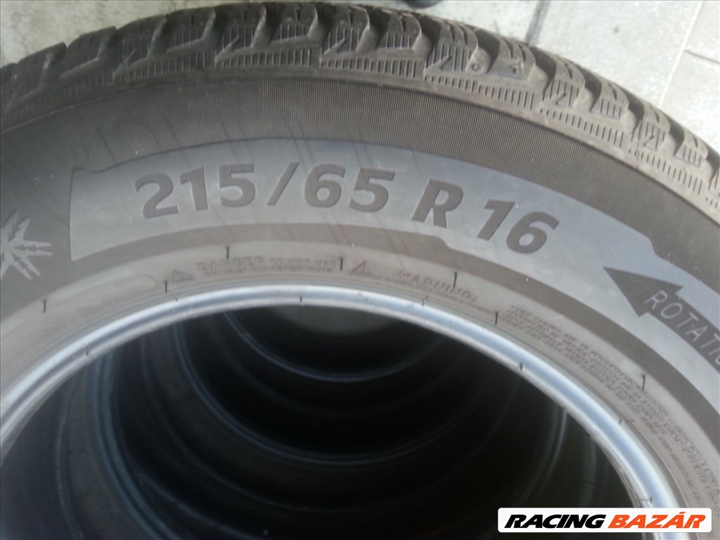 215/65R16 Michelin Alpin5 használt téli gumi garnitúra 6. kép